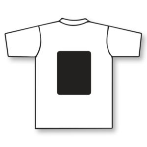 Middle Back Print or Number Position 6