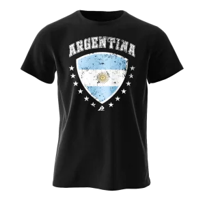 Argentina Modèle Bouclier T-Shirt
