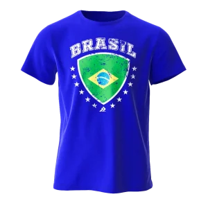 Brasil Modèle Bouclier T-Shirt