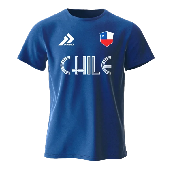 Chile Modèle Texte T-Shirt - Image 2