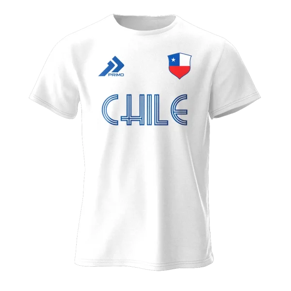 Chile Modèle Texte T-Shirt - Image 3