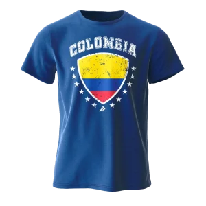 Colombia Modèle Bouclier T-Shirt