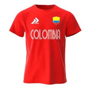 Colombia Modèle Texte T-Shirt