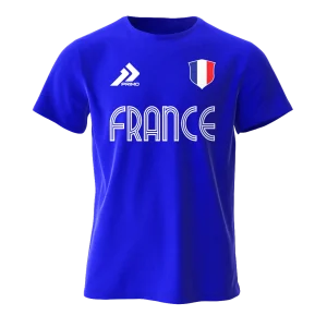 France Modèle Texte T-Shirt